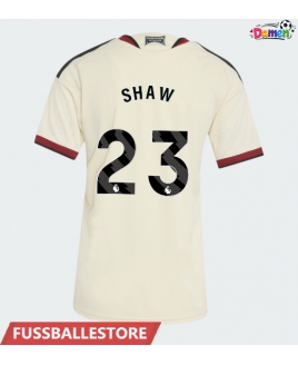 Günstige Manchester United Luke Shaw #23 3rd trikot Damen 2026-27 Kurzarm